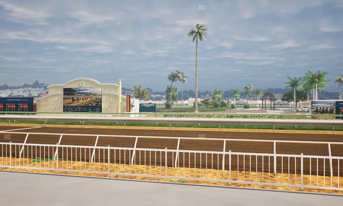 Del Mar Thoroughbred Club - Section Clubhouse Box 107 Lvl 1 Seat View