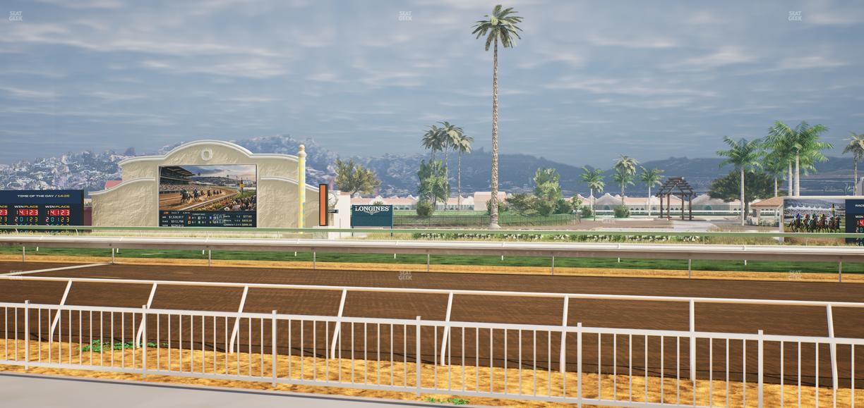 Del Mar Thoroughbred Club - Section Clubhouse Box 107 Lvl 1 Seat View