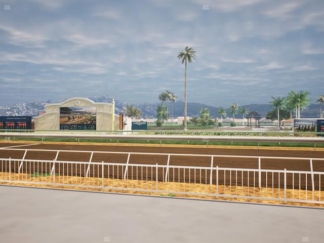 Del Mar Thoroughbred Club - Section Clubhouse Box 107 Lvl 1 Seat View