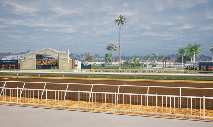 Del Mar Thoroughbred Club - Section Clubhouse Box 108 Lvl 1 Seat View