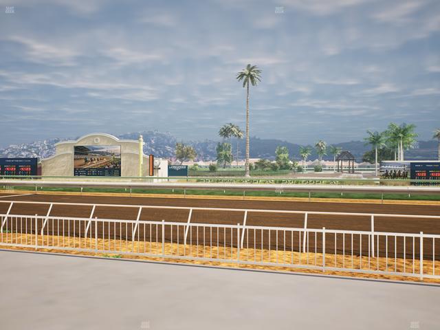 Del Mar Thoroughbred Club - Section Clubhouse Box 108 Lvl 1 Seat View