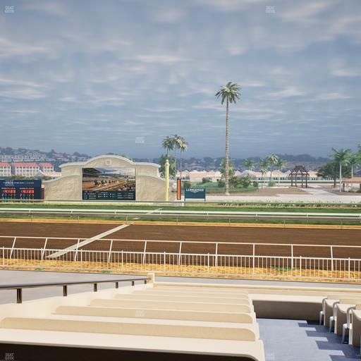 Del Mar Thoroughbred Club - Section Clubhouse Box 11 A Lvl 2 Seat View