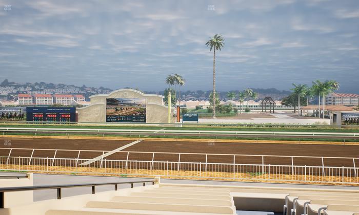 Del Mar Thoroughbred Club - Section Clubhouse Box 11 A Lvl 2 Seat View