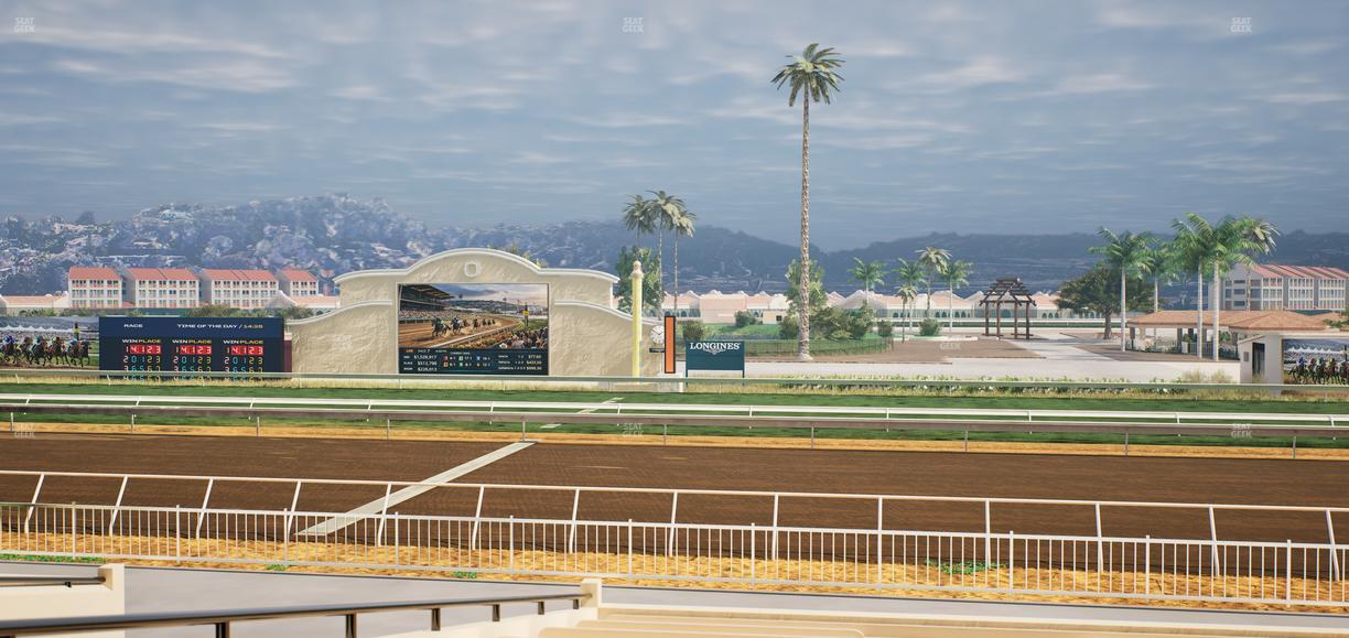 Del Mar Thoroughbred Club - Section Clubhouse Box 11 A Lvl 2 Seat View