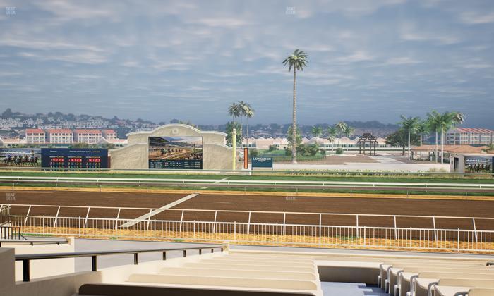 Del Mar Thoroughbred Club - Section Clubhouse Box 11 B Lvl 2 Seat View