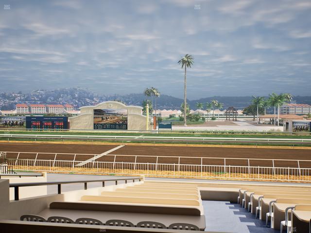 Del Mar Thoroughbred Club - Section Clubhouse Box 11 B Lvl 2 Seat View