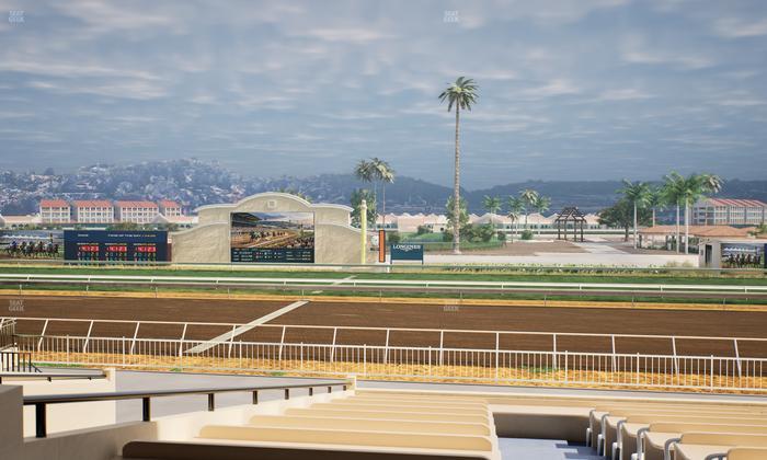 Del Mar Thoroughbred Club - Section Clubhouse Box 11 B Lvl 2 Seat View