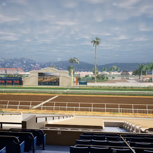 Del Mar Thoroughbred Club - Section Clubhouse Box 11 D Lvl 2 Seat View