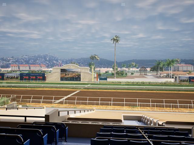 Del Mar Thoroughbred Club - Section Clubhouse Box 11 D Lvl 2 Seat View