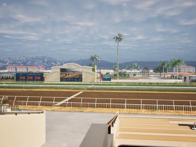 Del Mar Thoroughbred Club - Section Clubhouse Box 12 A Lvl 2 Seat View