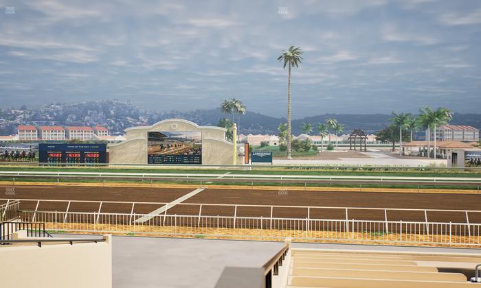 Del Mar Thoroughbred Club - Section Clubhouse Box 12 A Lvl 2 Seat View