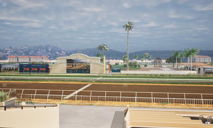 Del Mar Thoroughbred Club - Section Clubhouse Box 12 B Lvl 2 Seat View