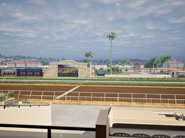 Del Mar Thoroughbred Club - Section Clubhouse Box 12 B Lvl 2 Seat View