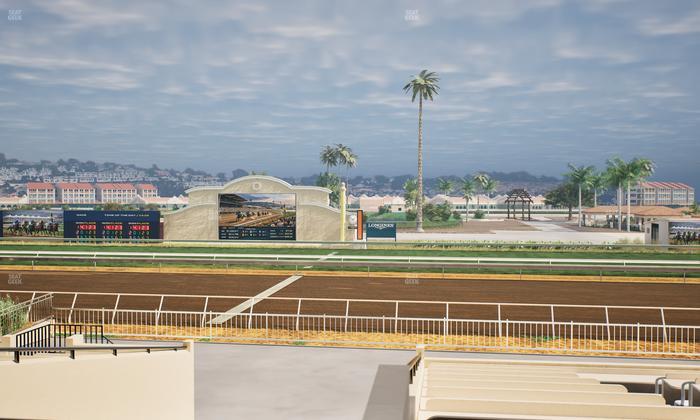Del Mar Thoroughbred Club - Section Clubhouse Box 12 B Lvl 2 Seat View