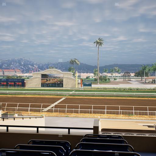 Del Mar Thoroughbred Club - Section Clubhouse Box 12 D Lvl 2 Seat View
