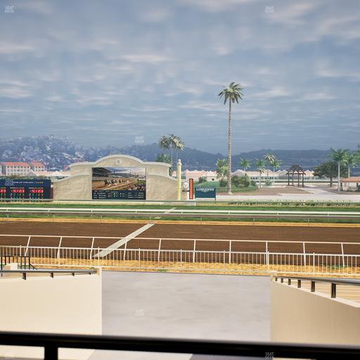 Del Mar Thoroughbred Club - Section Clubhouse Box 13 A Lvl 2 Seat View