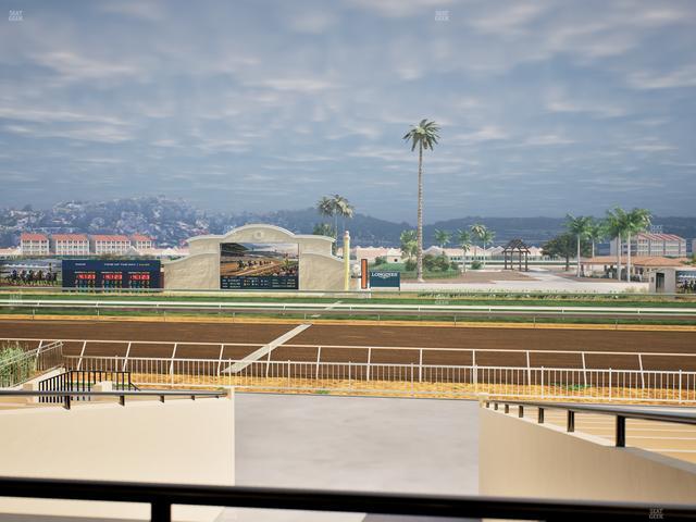 Del Mar Thoroughbred Club - Section Clubhouse Box 13 A Lvl 2 Seat View