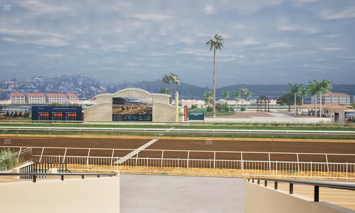 Del Mar Thoroughbred Club - Section Clubhouse Box 13 A Lvl 2 Seat View