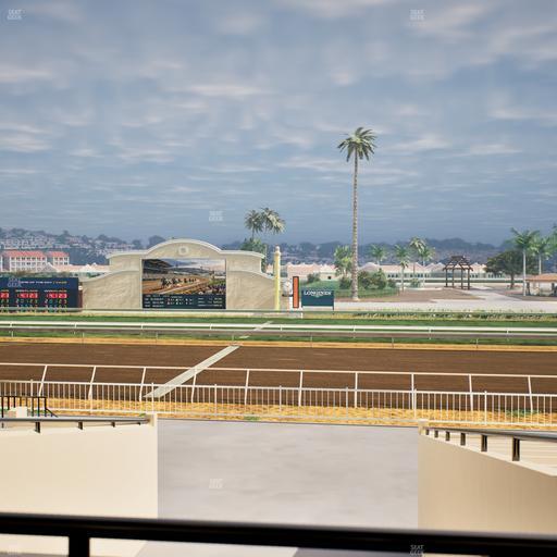 Del Mar Thoroughbred Club - Section Clubhouse Box 13 A Lvl 2 Seat View