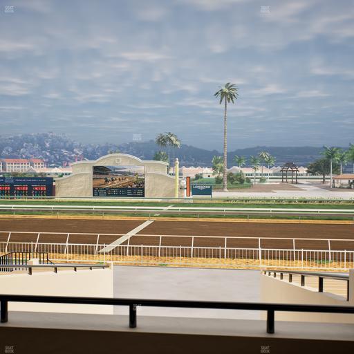 Del Mar Thoroughbred Club - Section Clubhouse Box 13 B Lvl 2 Seat View