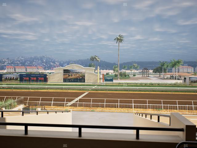 Del Mar Thoroughbred Club - Section Clubhouse Box 13 B Lvl 2 Seat View