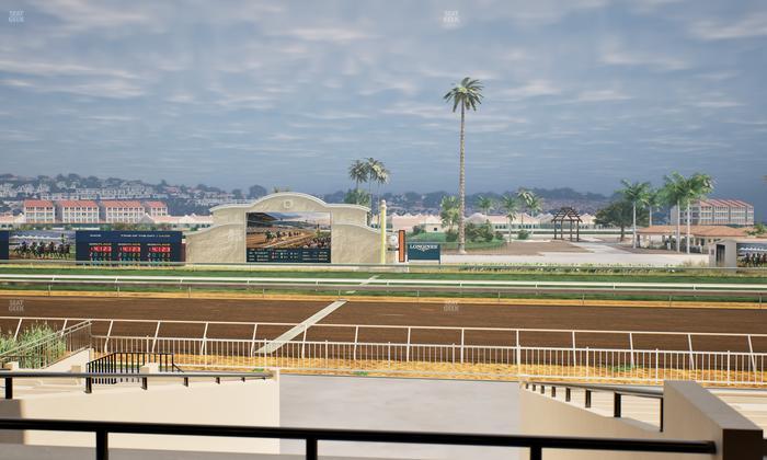Del Mar Thoroughbred Club - Section Clubhouse Box 13 B Lvl 2 Seat View