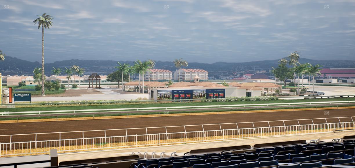 Del Mar Thoroughbred Club - Section Clubhouse Box 13 E Lvl 3 Seat View