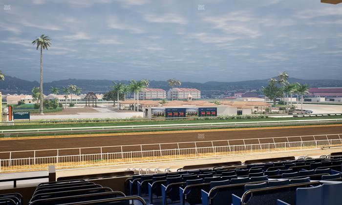 Del Mar Thoroughbred Club - Section Clubhouse Box 13 E Lvl 3 Seat View