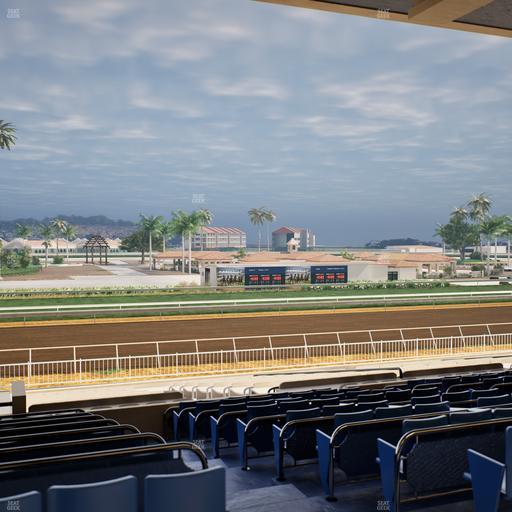 Del Mar Thoroughbred Club - Section Clubhouse Box 13 E Lvl 3 Seat View