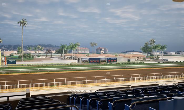 Del Mar Thoroughbred Club - Section Clubhouse Box 13 E Lvl 3 Seat View