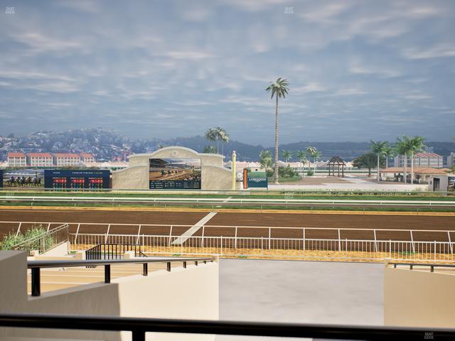 Del Mar Thoroughbred Club - Section Clubhouse Box 14 A Lvl 2 Seat View