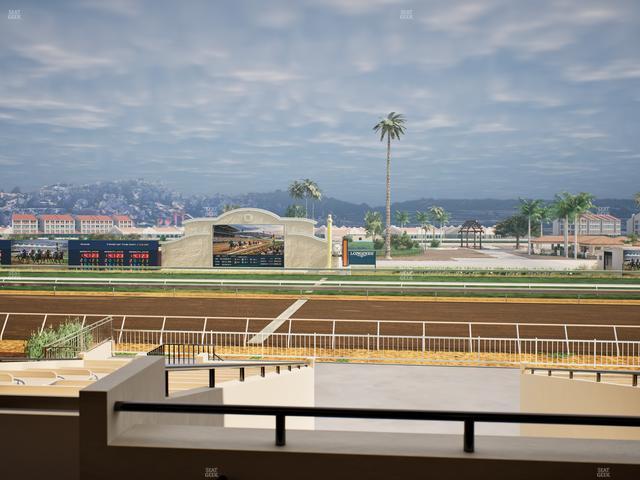 Del Mar Thoroughbred Club - Section Clubhouse Box 14 B Lvl 2 Seat View
