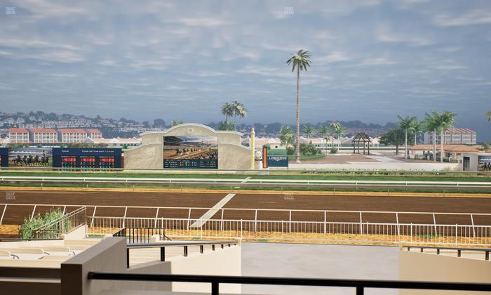 Del Mar Thoroughbred Club - Section Clubhouse Box 14 B Lvl 2 Seat View
