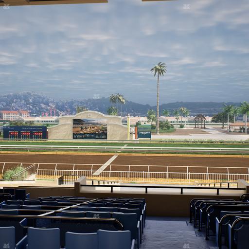 Del Mar Thoroughbred Club - Section Clubhouse Box 14 E Lvl 3 Seat View