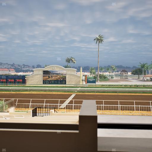 Del Mar Thoroughbred Club - Section Clubhouse Box 15 A Lvl 2 Seat View