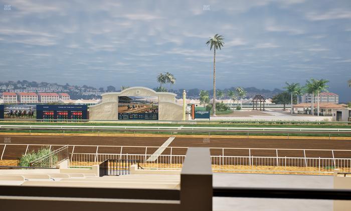 Del Mar Thoroughbred Club - Section Clubhouse Box 15 A Lvl 2 Seat View