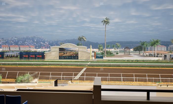 Del Mar Thoroughbred Club - Section Clubhouse Box 15 B Lvl 2 Seat View