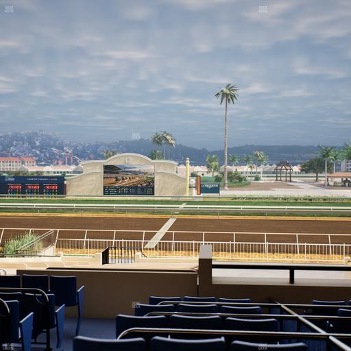 Del Mar Thoroughbred Club - Section Clubhouse Box 15 C Lvl 2 Seat View