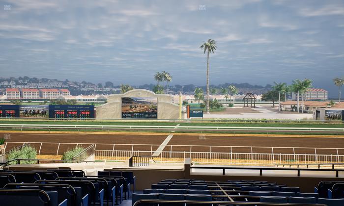 Del Mar Thoroughbred Club - Section Clubhouse Box 15 E Lvl 3 Seat View