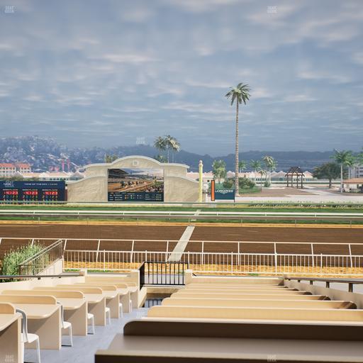 Del Mar Thoroughbred Club - Section Clubhouse Box 16 A Lvl 2 Seat View