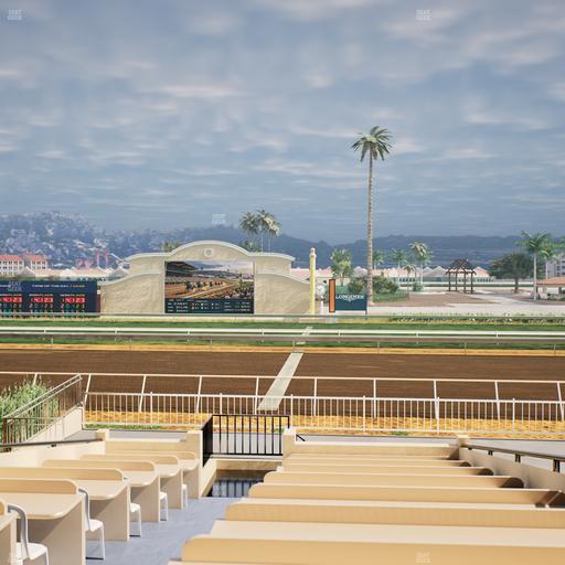 Del Mar Thoroughbred Club - Section Clubhouse Box 16 Aa Lvl 2 Seat View
