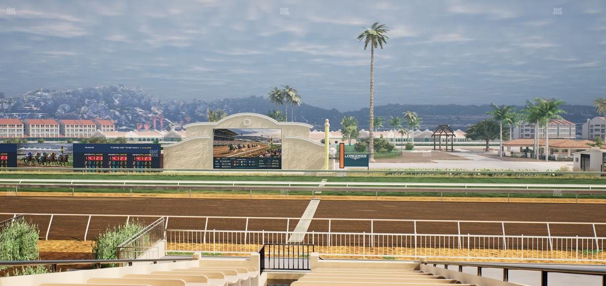 Del Mar Thoroughbred Club - Section Clubhouse Box 16 B Lvl 2 Seat View