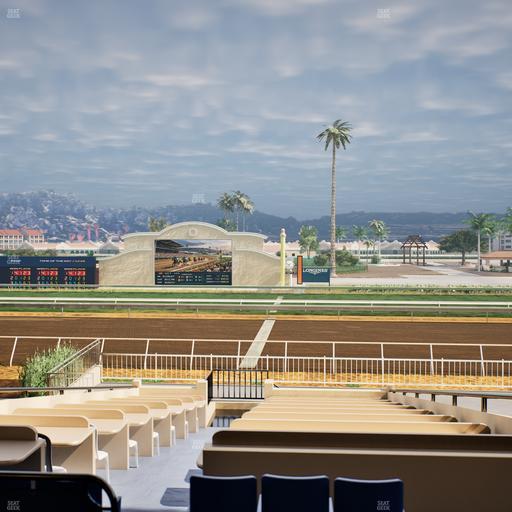 Del Mar Thoroughbred Club - Section Clubhouse Box 16 B Lvl 2 Seat View