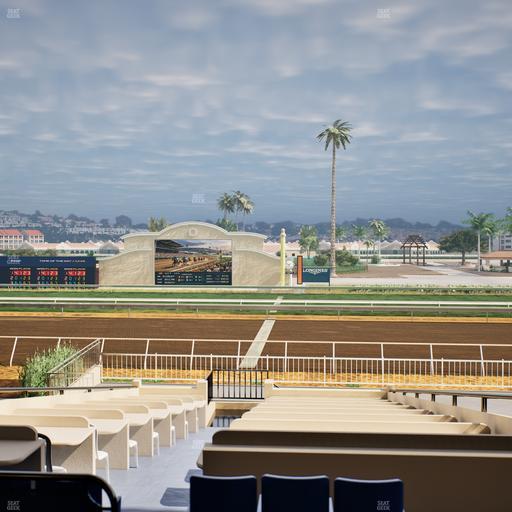 Del Mar Thoroughbred Club - Section Clubhouse Box 16 B Lvl 2 Seat View