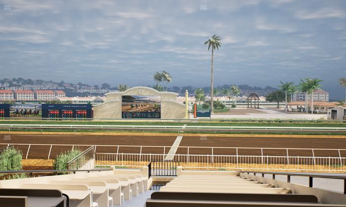 Del Mar Thoroughbred Club - Section Clubhouse Box 16 B Lvl 2 Seat View