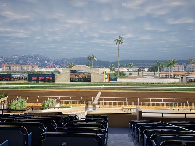 Del Mar Thoroughbred Club - Section Clubhouse Box 16 E Lvl 3 Seat View
