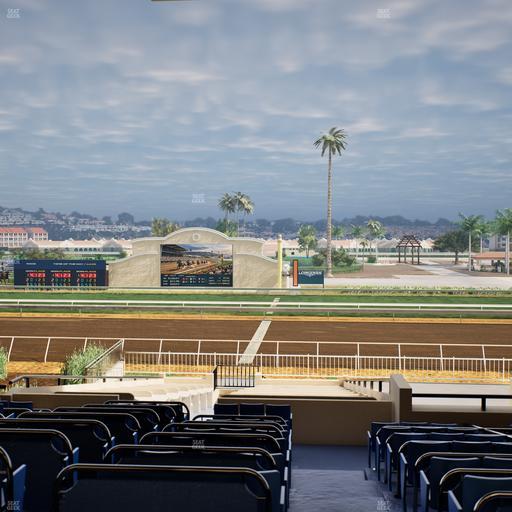 Del Mar Thoroughbred Club - Section Clubhouse Box 16 E Lvl 3 Seat View