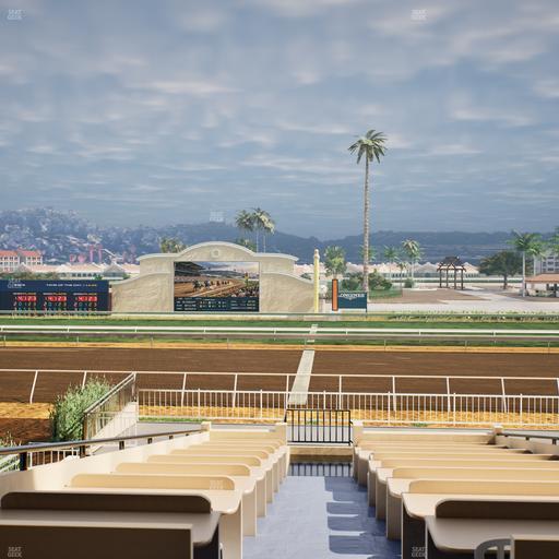 Del Mar Thoroughbred Club - Section Clubhouse Box 17 B Lvl 2 Seat View