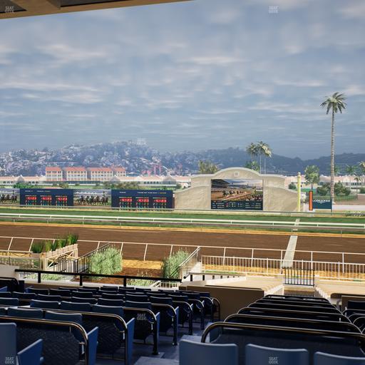 Del Mar Thoroughbred Club - Section Clubhouse Box 17 E Lvl 3 Seat View