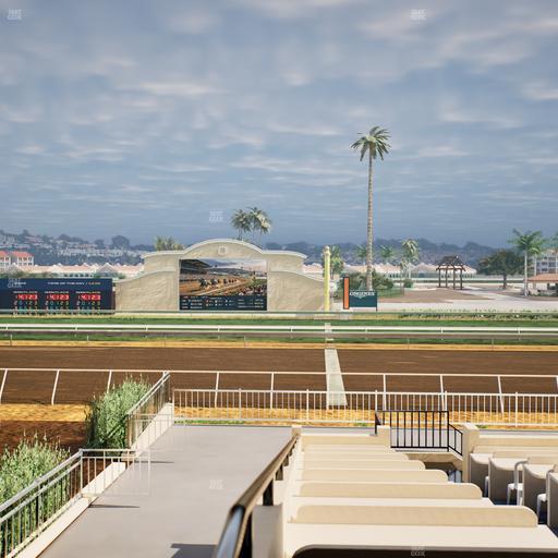 Del Mar Thoroughbred Club - Section Clubhouse Box 18 A Lvl 2 Seat View